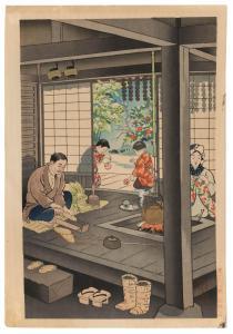 MAMORU Hiyoshi 1885,The Sandal Make,Eldred's US 2019-05-02