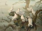 MAN FONG LEE 1913-1988,The white doves,Zeeuws NL 2019-06-05