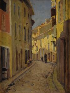 MANAGO Vincent 1880-1936,A City Passage,Heritage US 2007-12-06