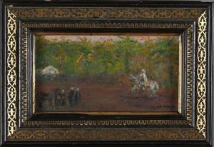 MANAGO Vincent 1880-1936,Le cavalier près de l'oasis,Conan-Auclair FR 2024-03-09