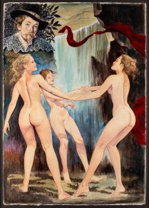 MANARA Milo 1945,Il pittore e la modella: Peter Paul Rubens,2001,Finarte IT 2024-03-26