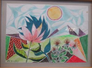 MANASSEH LEONARD 1916-2017,Pyramid Flower,Cheffins GB 2020-07-09