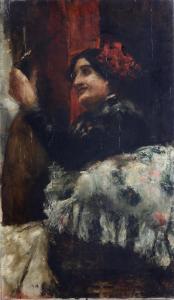 MANCINI Antonio 1852-1930,Ritratto di donna,Cambi IT 2024-03-28