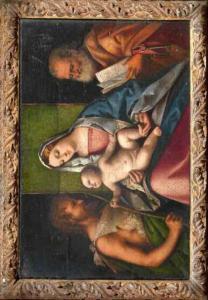 MANCINI Domenico 1500-1500,MADONNA IN TRONO COL BAMBINO, SAN PIETRO E 
SAN GI,Pandolfini 2009-10-06