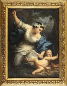 MANCINI Francesco 1679-1758,La Castità che fustiga Amore,Bertolami Fine Arts IT 2023-04-27
