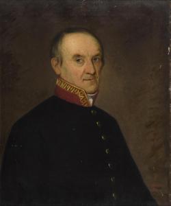 MANDL FRANZ XAVER 1812-1872,Bildnis eines älteren Beamten,1852,Wendl DE 2021-03-06