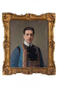MANDLER Ernest 1886-1963,Portrait d'homme en buste,1930,Aguttes FR 2024-01-17