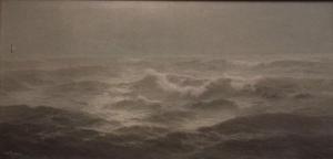 MANDON Ed 1900-1900,Seascape with breaking waves,Canterbury Auction GB 2011-05-24