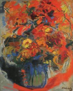MANE KATZ Emmanuel 1894-1962,Flowers,Tiroche IL 2024-04-14
