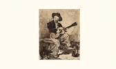 MANET Edouard 1832-1883,LE CHANTEUR ESPAGNOL, circa 18,1860,Artcurial | Briest - Poulain - F. Tajan 2005-04-25
