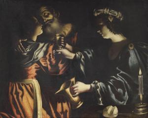 MANETTI Rutilio Lorenzo 1571-1639,Loth et ses filles,Digard FR 2023-06-30