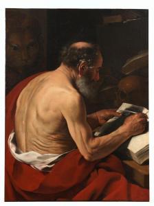 MANETTI Rutilio Lorenzo 1571-1639,Saint Jerome writing,Palais Dorotheum AT 2024-04-24