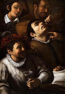 MANFREDI Bartolomeo 1580-1620,KONZERT IN DER TAVERNE,1615-20,Hampel DE 2023-09-28