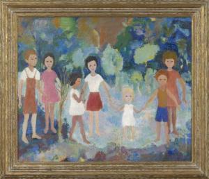 MANGIONE Patricia Anthony 1915-2002,"Children",New Orleans Auction US 2011-07-30