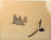 MANGITAK KELLYPALIK 1940-2014,Walrus Hunting Print 50 x 65cm,David Lay GB 2019-01-31