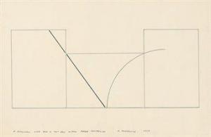 MANGOLD Robert 1937,A Diagonal Line and a 90° within Three Rectangles,1977,Christie's GB 2010-09-16