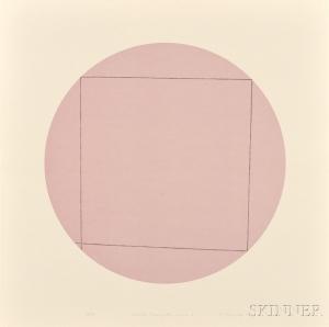 MANGOLD Robert 1937,Distorted Square within a Circle 2,1973,Skinner US 2014-09-19