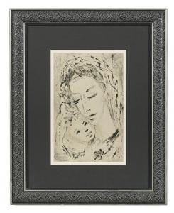 MANHATTAN Baron Avro 1914-1991,Mother and Child,New Orleans Auction US 2020-05-01