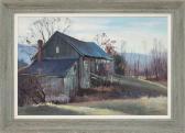 MANIATTY Stephen George 1910-1984,Depicting a rural barn,Eldred's US 2016-01-23