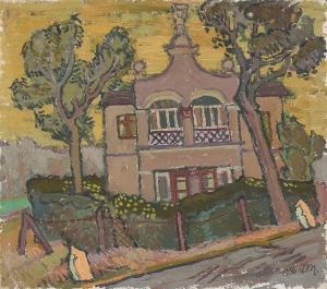 MANIGK Otto 1902-1972,Haus mit Vorgarten,1936,Villa Grisebach DE 2022-12-02