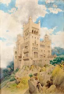 MANINI Luigi 1848-1936,Palace Hotel "Portas de Coimbra" - Buçaco,Cabral Moncada PT 2021-04-19