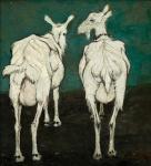 MANKES Jan 1889-1920,Two goats,1914,Venduehuis NL 2023-05-24