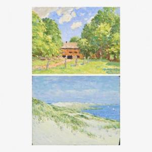 MANLEY Thomas Rathbone,Two works of art; Crane's Saw Mill;,Rago Arts and Auction Center 2019-11-09