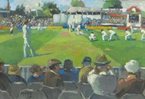 MANN 1900-1900,cricket match,1975,Burstow and Hewett GB 2013-09-25