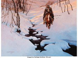 MANN David 1948,Snowy Trails,1984,Heritage US 2024-03-21