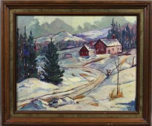MANN G.Russell,winter landscape,Kaminski & Co. US 2008-12-27
