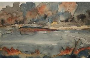MANN Geoffrey Sandford 1900-1900,Landscapes,Keys GB 2015-07-03
