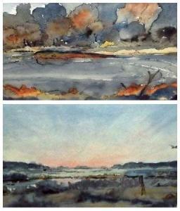 MANN Geoffrey Sandford 1900-1900,Landscapes,Keys GB 2011-06-10