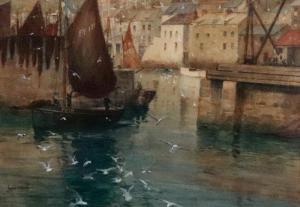 MANN James Scrimgeour 1883-1946,Leaving Harbour,Bellmans Fine Art Auctioneers GB 2019-11-27