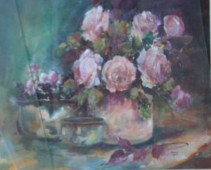 MANN PATRICIA,ROSES,De Veres Art Auctions IE 2019-02-10