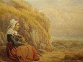 MANN Robert,Coastal Scene with Woman Sitting on a Rock,Hartleys Auctioneers and Valuers 2009-06-17