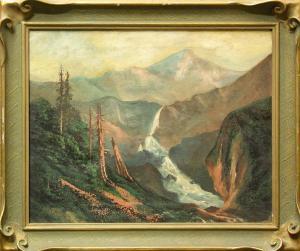 MANNING MOORE THOMAS,In The Cascade Range Washington,19th century,Clars Auction Gallery 2010-11-06