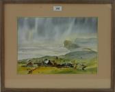 MANNINGS David,Coastal scene,Burstow and Hewett GB 2014-07-30