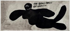 MANNIX ANTHONY 1953,Untitled (The Black Angel of Oblivion),1991,Shapiro AU 2019-10-29