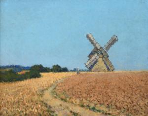 MANSON James Bolivar 1879-1945,Brittany landscape with a windmill,Woolley & Wallis GB 2022-05-31
