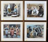 MANSON Tom 1940,Cullercoats Fishwives Awaiting the Catch,Anderson & Garland GB 2017-03-21