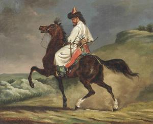 MANUD P,A Cossack horseman,1831,Christie's GB 2014-01-29