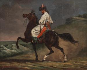 MANUD P,A Cossack on horseback,1831,Bonhams GB 2022-09-14