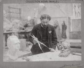 MANUEL Henri 1874-1947,Sculpteur,1920,Delorme-Collin-Bocage FR 2021-10-24