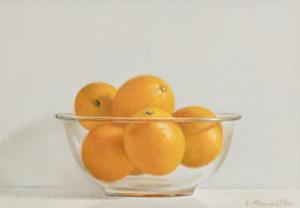 MANVILLE Elsie 1922,Six Oranges in a Pyrex Bowl,William Doyle US 2022-07-28