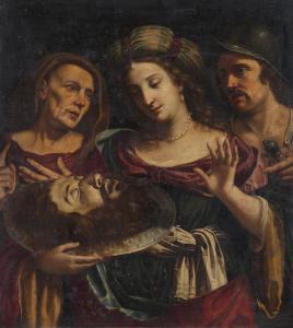 MANZONI Biagio 1630-1648,Salome with the Head of the Baptist,Palais Dorotheum AT 2011-04-13
