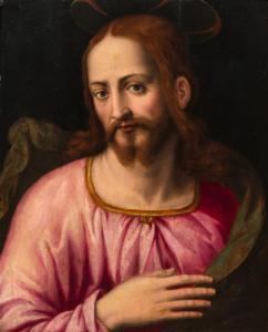 MANZUOLI MASO DA SAN FRIANO Tommaso 1532-1571,Christ,Hindman US 2014-12-10