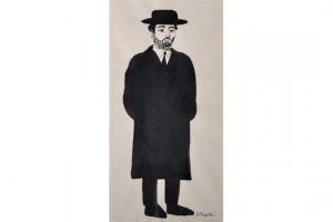 MAPSTONE Allan,A Full Length Portrait of a Man Dressed in Black,John Nicholson GB 2015-03-28