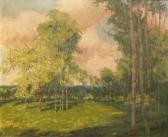 MARAN S.G 1886-1983,Krajina se stromy,Antikvity Art Aukce CZ 2008-10-12