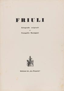 MARANGONI Tranquillo 1912-1992,Friuli,1951,Fidesarte IT 2023-07-03