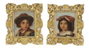 MARASCHINI Giuseppe 1839-1881,Beppino; Lisetta,Sworders GB 2023-04-04